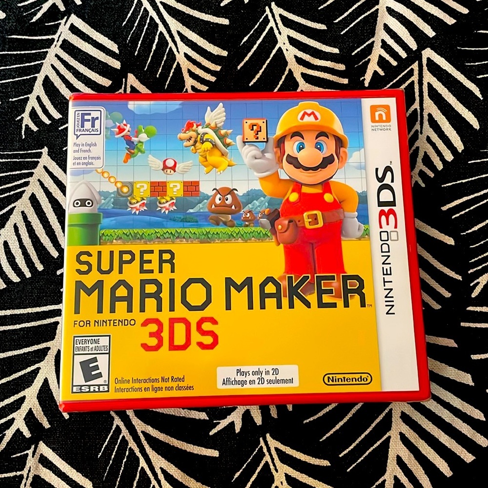 Sealed Collectible Brand New Nintendo Super Mario Maker for 3DS